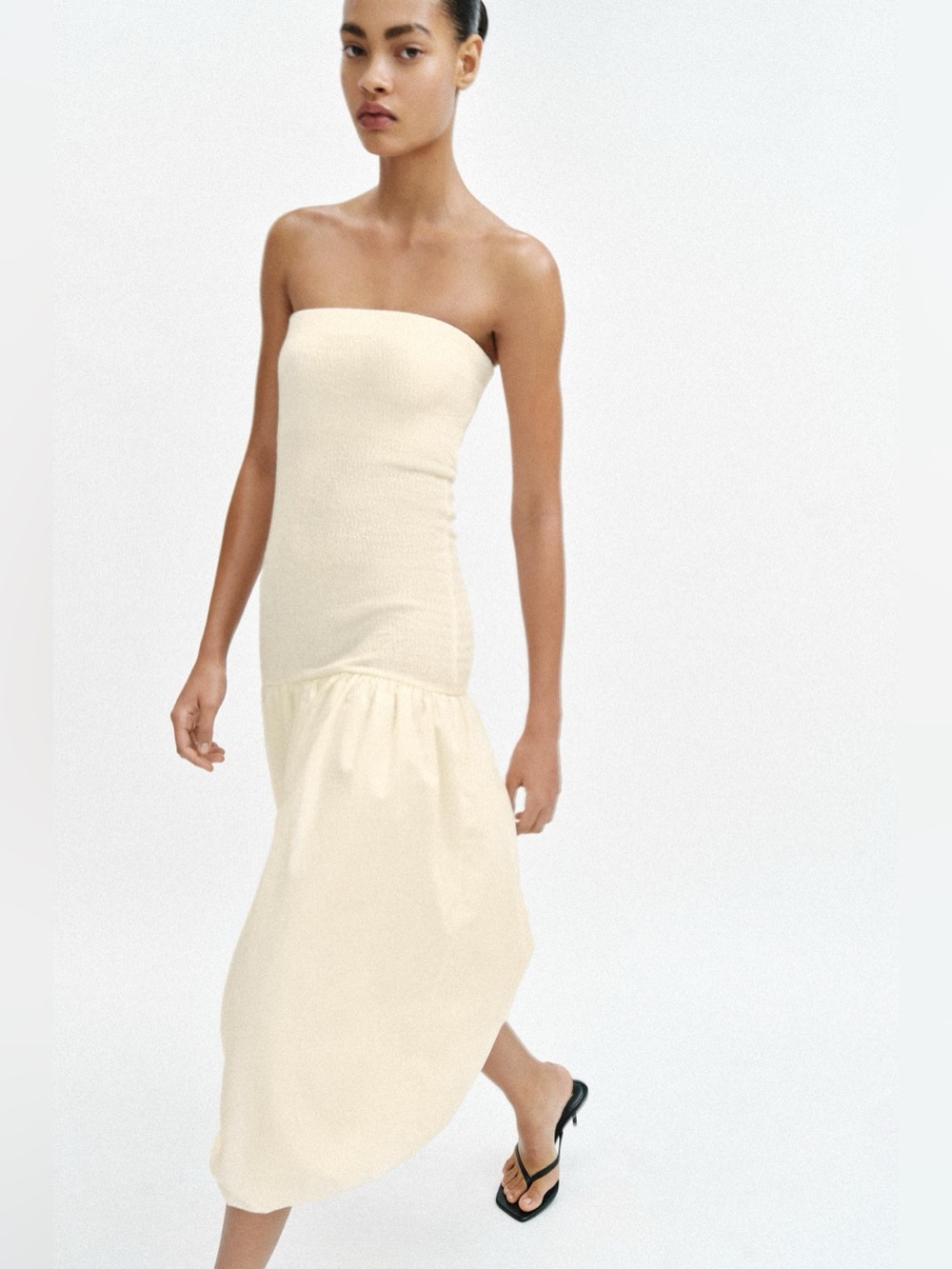 Zara Strapless Dress NWT